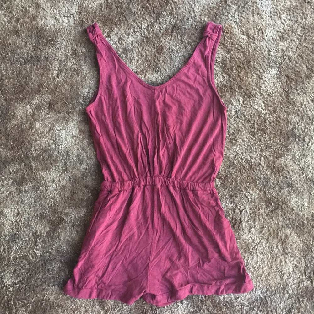 Romper Tank (Burgundy // Maroon)